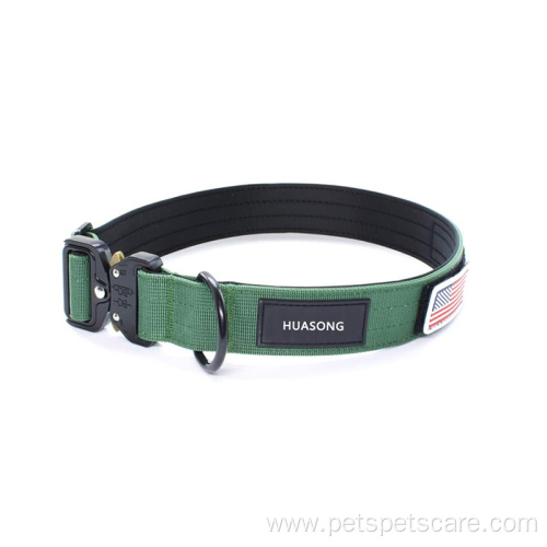 Tactical dog accessories Ajustable dog collar